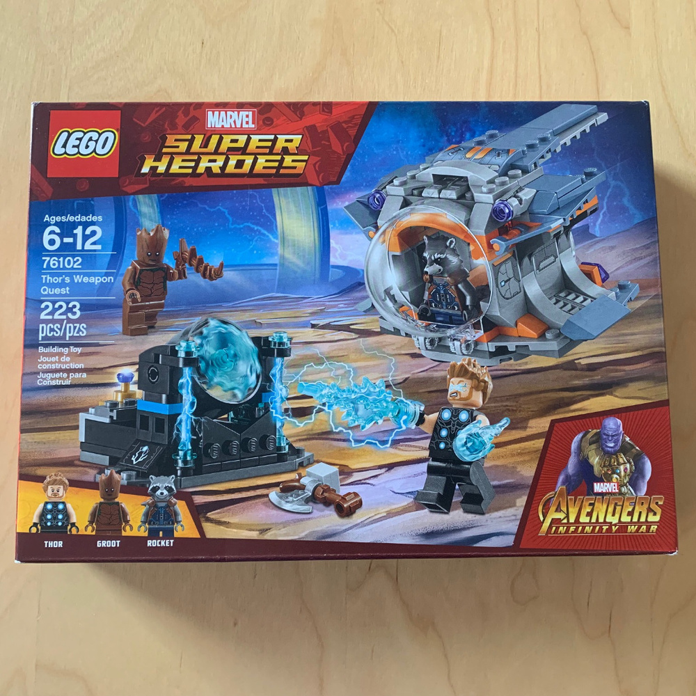 New-LEGO-#76102-Marvel Super Heroes Avengers